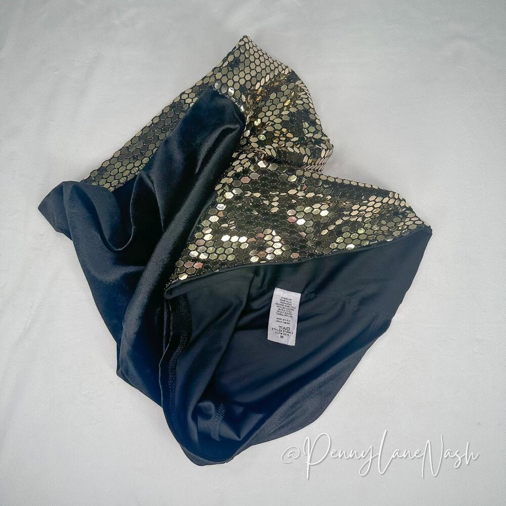 NWT Love Culture Sequin Front Mini Skirt Size Medium - Picture 6 of 7
